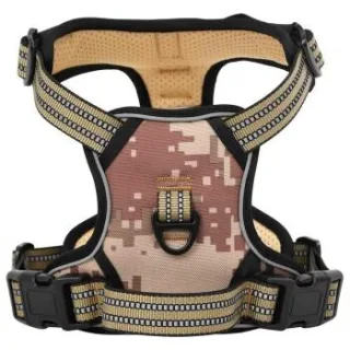 VidaXL Hundegeschirr braun/ beige XL