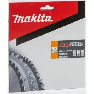Makita MAKFORCE Sägeblatt 190x30x40Z