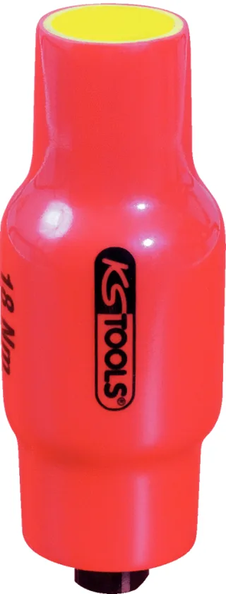 KS Tools 3/8" Festeingestellter Drehmomentbegrenzer mit Schutzisolierung - 117.3803
