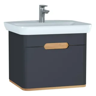 Vitra Sento Set 63 cm, 1 Lade, Anthrazit Matt, 60818 60818