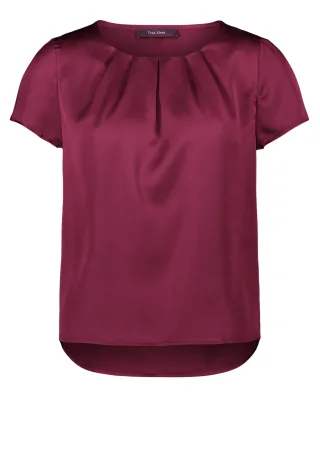 Vera Mont - Satin-Bluse sweet berry - Gr. - 48
