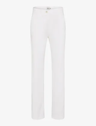 Brax Damen Palazzohose Style MAINE, weiß, Gr. 32K