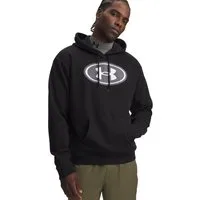 Under Armour® Kapuzensweatshirt UA RIVAL FLC BRANDED HOODIE sportlicher Stil, mit Kapuze, aus Baumwolle und Polyester