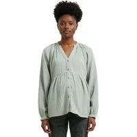 vertbaudet Umstandsbluse Bluse für Schwangerschaft und Stillzeit Musselin aus Bio-Baumwolle