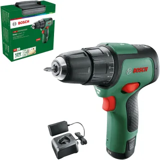 Bosch Akku-Zweigang-Schlagbohrschrauber EasyImpact 12: 1x Akkupack (2,0 Ah), Ladegerät - 06039B6104