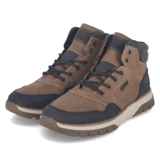 Rieker Winterboots - Gr. 41 - Braun - Kunstleder