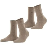 Esprit Socken Esprit Basic Easy 2-Pack Damen (2-Paar) aus hautfreundlicher Baumwolle