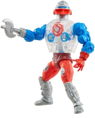 Masters of the Universe GRX00 - Origins Roboto Actionfigur ca. 14 cm große Actionfigur Figuren zum Spielen und Sammeln Geschenk für 6- bis 10-Jährige und erwachsene Sammler