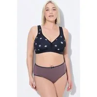 Ulla Popken Minimizer-BH Minimizer-BH Blüten ohne Bügel