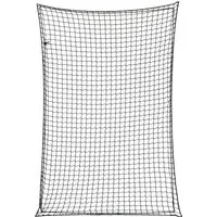 vidaXL Anhängernetz Anhängernetz mit Gummiseil Schwarz 2,2x1,5 m PP, BxL: 150x220 m, (1-St)