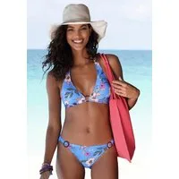 s.Oliver Bikini-Hose Maya mit Zierringen in Horn-Optik