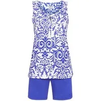 Ringella Pyjama Damen Ärmellos 'Orientalische Inspiration' 4261328