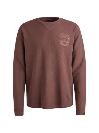 PME Legend - structured pique marron - Gr. - XXL