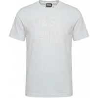 Diesel Rundhalsshirt aufgenähte Logo-Applikation - T-JUST 250216