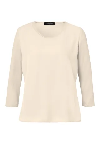 FRANK WALDER - Shirt ELEMENTS mit cleanem Finish cashew - Gr. - 40