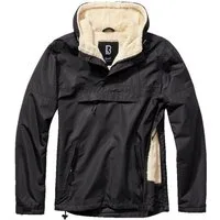 Brandit Regenjacke Herren Winter Jacke Regenjacke Windbreaker Teddyfell Schlupfjacke