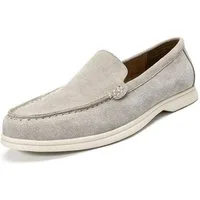Allthemen Slip-On Sneaker Herren Loafers aus Suede Veloursleder Bequeme Slip-On-Slipper