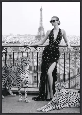 Glasbild BLING BLING PARIS