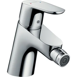 hansgrohe Focus Bidet-Einhebelmischer 31922000 chrom, mit Push-Open Ablaufgarnitur