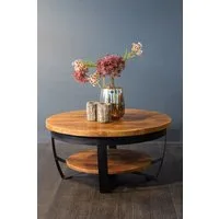 Sitheim-Europe Couchtisch Austin Couchtisch Wohnzimmertisch BeistelltischØ 70 - 90cm Rund