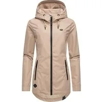 Ragwear Outdoorjacke Zuzka stylische Übergangsjacke mit großer Kapuze