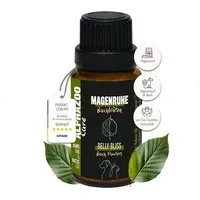 ALPHAZOO Magenruhe Bachblüten 15g, Globuli - Verdauung - für Hunde und Katzen, Ergänzungsfutter für: Katzen, Hunde, Perfekt für die innere Balance im Magen und Darm