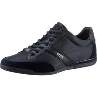 BOSS Saturn_Lowp Sneaker im Materialmix, Freizeitschuh, Halbschuh, Schnürschuh