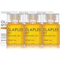 Olaplex Haaröl Bonding Oil Olaplex Nr 7 Hitzeschutz Konzentriertes Hochglanzöl, 3-tlg., Haaröl, Haarpflege, Olaplex, Stylingöl