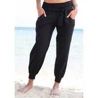 Buffalo Strandhose aus sommerlichem Leinen-Mix