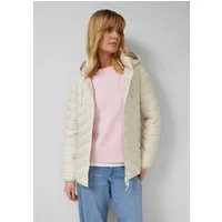 s.Oliver Funktionsjacke Outdoor-Jacke Gesteppte Jacke mit abnehmbarer Kapuze im Slim Fit