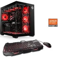 CSL Vitrum Advanced V24514 PC (AMD Ryzen 7 8700F, NVIDIA GeForce RTX 5070, 32 GB RAM, 1000 GB SSD, Wasserkühlung)