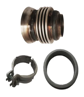 Edelstahl Reparatur Flexrohr Flexteil - Rohrverbinder passend für Mercedes Sprinter W906 vor Partikelfilter DPF 60mm + Schelle + Dichtring