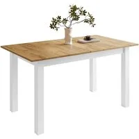 Lookway Klapptisch Ausklappbarer Tisch für 6-8 Personen Wohnzimmer ARTON 140 cm, Breite: 140-195