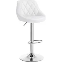 Woltu Barhocker (1 St), gepolsterte Sitzfläche Höhenverstellbar 360° Drehbar