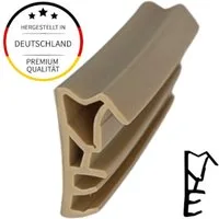 Einfach Dichtungen Türdichtband Türdichtung I 5m ► Langlebig und wartungsfrei