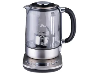 ALPINA Wasserkocher, 1,7 L, 1850...2200 W, Glas, Display