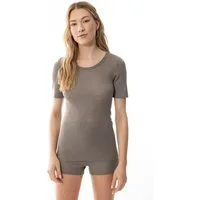 Mey T-Shirt Wool Love schmale Passform, Kurzarm, Merino-Schurwolle