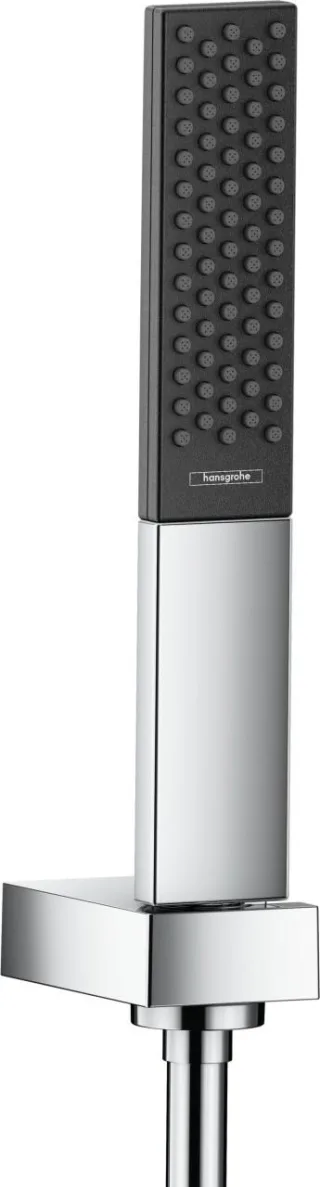 Hansgrohe Brausenset Rainfinity 100 1jet Porter chrom mit 1250mm Brauseschlauch, 26857000 26857000