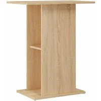 vidaXL Aquariumunterschrank Aquariumständer Sonoma-Eiche 60,5 x 36 x 72,5 cm Holzwerkstoff