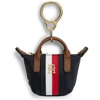Tommy Hilfiger Taschenanhänger TH CHARMS POPETTE NANO CORP Damen Schlüsselanhänger, Bag Charm mit TH-Logo