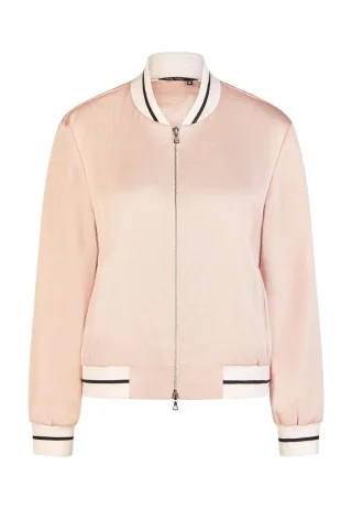 Marc Aurel - Blouson aus schimmerndem Twill rosewood - Gr. - 42
