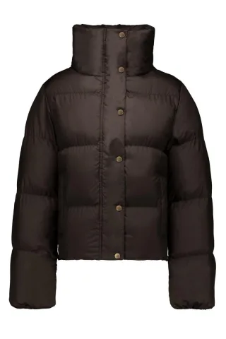 Garcia - Wattierte Steppjacke braun - Gr. - XS