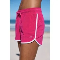 KangaROOS Relaxshorts mit sportlichem Seitenstreifen und weichem Frottee Material