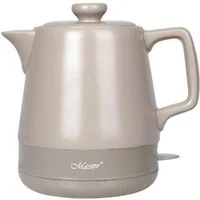 Maestro Wasserkocher MR-071-BEIGE, 1 l, 1200,00 W, Keramik-Wasserkocher 1L Beige 1200W