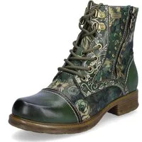 LAURA VITA Laura Vita Damen Schnürboot grün Schnürboots