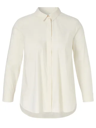 VIA APPIA DUE - Bluse Hemdkragen 1/1 Arm creme - Gr. - 46