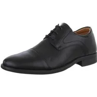 Coolwalk Eleganter Schnürschuh für Herren – Vielseitiger Komfort Schnürschuh (89858813) Blockabsatz Business-Schuhe in Schwarz