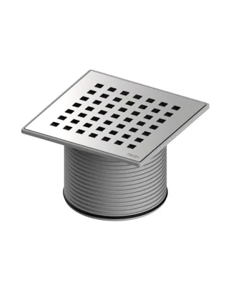 Tece drainpoint S Rostrahmen Edelstahl 150 x 150 inkl. Designrost "quadratum", 3660008 3660008