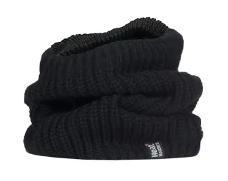 Heat Holders - Herren Fleece gefüttert Chunky Knit Thermal Neck Warmer