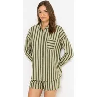 LSCN by LASCANA Shorty (Set, 2 tlg) mit Streifendruck